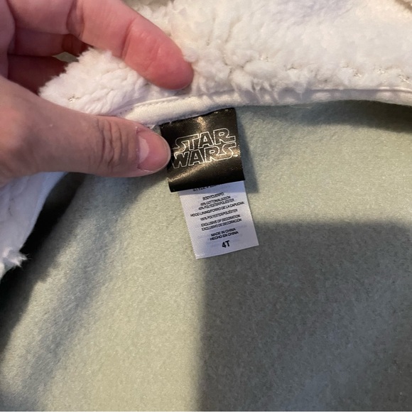 Star Wars Grogu Zip-up Hoodies Toddler Size 4T - Picture 4 of 5